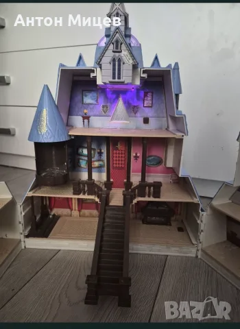 Елза и Ана Дисни Замък Арендел Леденото Кралство Elsa Arendel castle , снимка 2 - Фигурки - 55981672