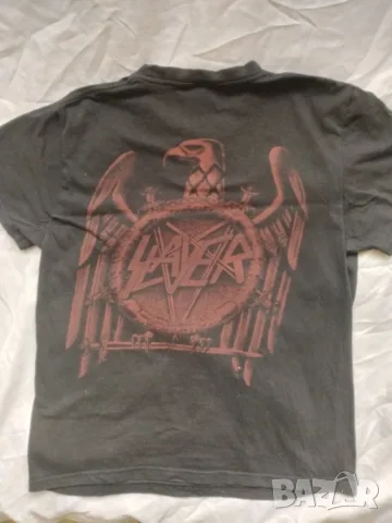 Slayer - метъл / metal тениска, размер М, снимка 3 - Тениски - 56183803