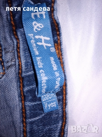 Продавам детски дънки размер 122, снимка 3 - Детски панталони и дънки - 51615746