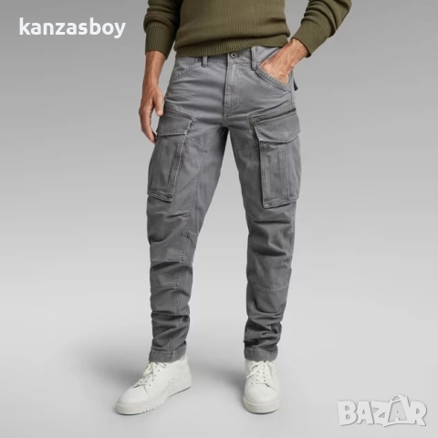 g-star Rovic Zip 3D Regular Tapered Pants Grey - страхотен мъжки панталон НОВ БЕЗ ЕТИКЕТИ 32, снимка 2 - Спортни дрехи, екипи - 53564479