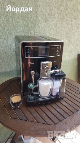 Кафемашина Saeco Xelsis обслужена изцяло. Топ клас! БГ меню! Тъч скрийн дисплей, снимка 10 - Кафемашини - 41662715