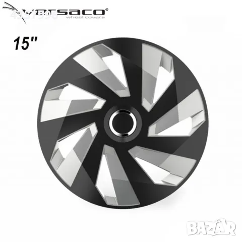 Тасове за джанти 15'' Versaco Vector RC Black/Silver