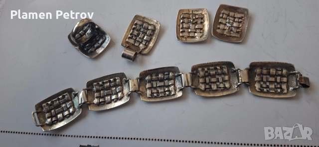 позлатени плакети и Сребърни обеци и Гривни, снимка 14 - Нумизматика и бонистика - 47915107