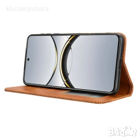 Oppo Find X8 Pro 5G Retro Style Wallet Кожен Калъф и Протектор, снимка 6 - Калъфи, кейсове - 51953753