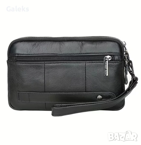 Мъжки универсални и елегантни, компактни кожени ръчни чантички тип Борсета!, снимка 10 - Чанти - 53805691