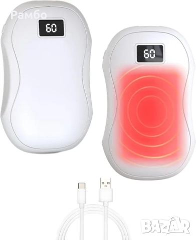 Нагревател за ръце Акумолаторна печка Външна батерия, снимка 1 - Друга електроника - 52982142