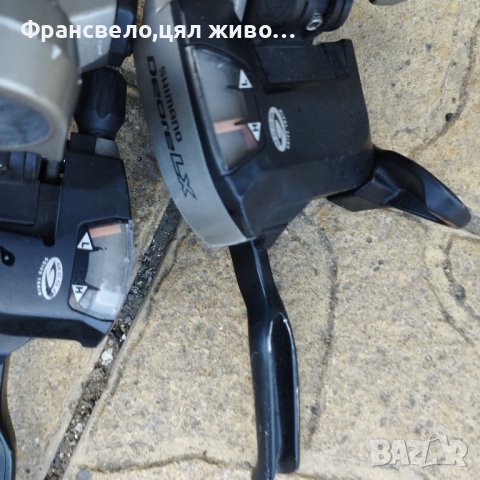 Комбинирани команди 27 скорости с хидравлични спирачки за велосипед колело Shimano deore lx , снимка 4 - Части за велосипеди - 41842867