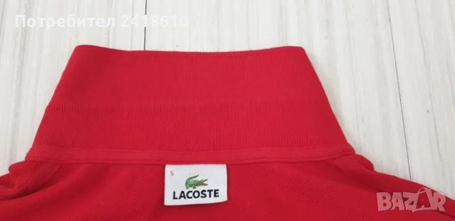 Lacoste  Pique Cotton Regular Fit Mens Size 5 - L - ОРИГИНАЛНА Тениска!, снимка 12 - Тениски - 50095627