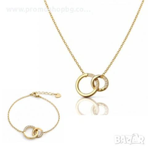 Комплекти бижута, гривни, колиета, пръстени, с черна и бяла детелина- различни видове, снимка 11 - Бижутерийни комплекти - 53253840