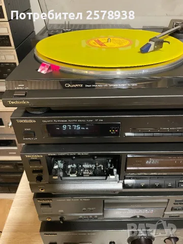 Сет на марката Technics SU -VX 820 + SL-PS 620 A + RS-BX 606 +ST-610 + SL-QD 33 !!!, снимка 6 - Аудиосистеми - 55851303