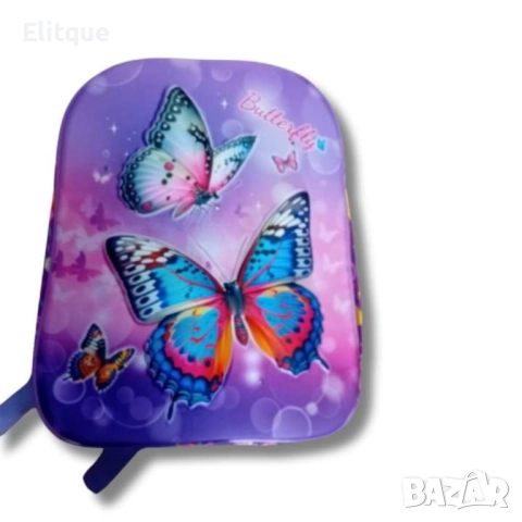 Ученическа раница  с 3D принт и LED светлини, снимка 5 - Раници - 52852539