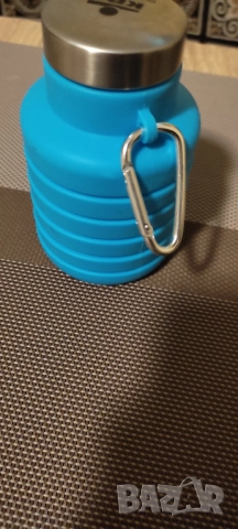 Силиконова сгъваема бутилка, снимка 2 - Други - 52347281