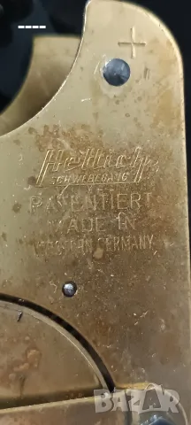 Немски Стенен Часовник HALLER / HETTICH Schwebegang 1950, снимка 10 - Антикварни и старинни предмети - 55963027