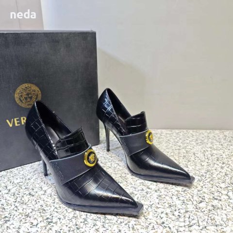 Versace (реплика) 11, снимка 5 - Дамски елегантни обувки - 42570021