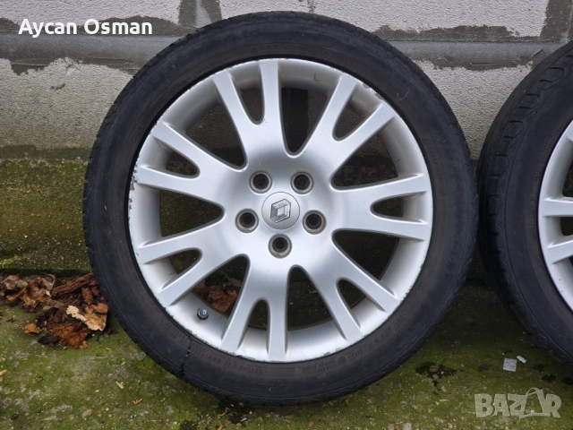 Оригинални джанти Renault Silverstone 17" с летни гуми GENERAL ALTIMAX SPORT 225/45 R17, снимка 6 - Гуми и джанти - 52893331