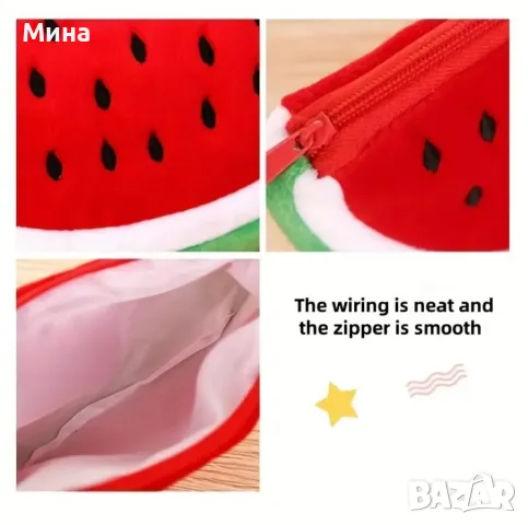 Плюшен несесер/моливник в забавна форма, снимка 2 - Ученически пособия, канцеларски материали - 47274037