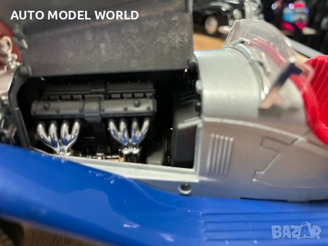 BBURAGO колекционерски модел ALFA ROMEO SPYDER 1932г. 1:18, снимка 4 - Колекции - 51300581