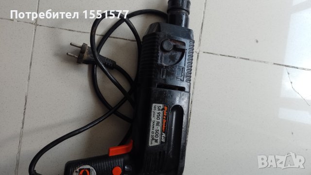  Перфоратор Блек Декер работи перфектно , снимка 3 - Бормашини - 41905810