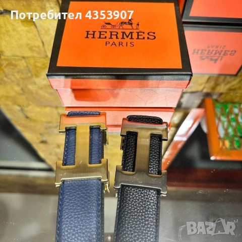 Hermès колан естетсвена кожа, снимка 3 - Колани - 53377869