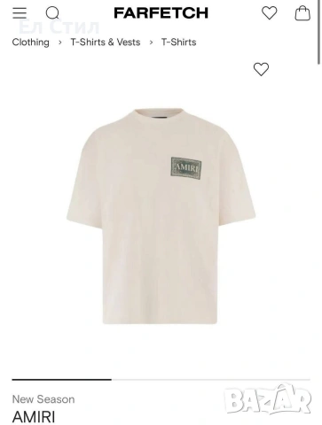 ✨🔥🔥🔥 👍 ✨𝗣𝗿𝗶𝗰e :18€ НА ЕДРО ✨𝗦ı𝘇𝗲: S M L XL XXL 📌5 бр, снимка 5 - Тениски - 53659413