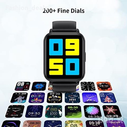 Нов Водоустойчив Смарт часовник Фитнес тракер Мъже Жени iOS Android Подарък, снимка 7 - Смарт гривни - 42229262