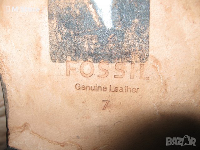 Fossil оригинални дамски ботуши естествена кожа, снимка 5 - Дамски ботуши - 38799690