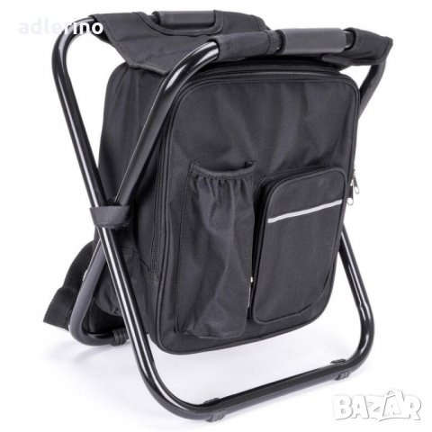 Столче - хладилна раница, рибарско мултифункционално столче с чанта, къмпинг 