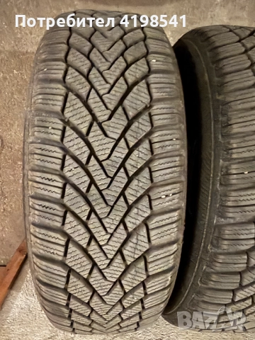 4броя зимни гуми Conti Winter Contact TS850 - 185/60R15, снимка 2 - Гуми и джанти - 52281372
