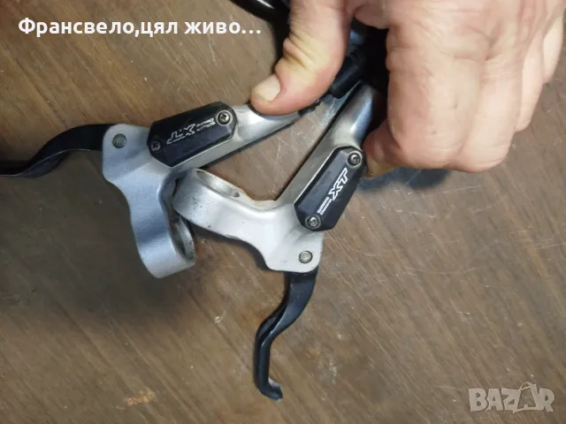 Хидравлични спирачки за велосипед колело Shimano deore xt bl m 756