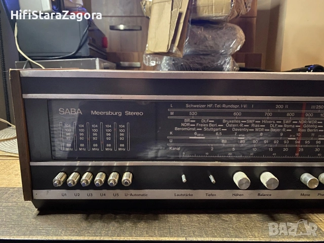 Saba Meersburg Stereo, снимка 2 - Радиокасетофони, транзистори - 53288118