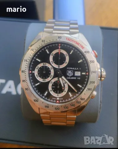 TAG Heuer Formula 1 44мм Calibre 16 Automatic chronograph, 200м (Full Set, 2020), снимка 2 - Мъжки - 56128910