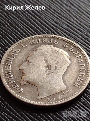 СРЕБЪРНА МОНЕТА 1 лев 1891г. ФЕРДИНАНД първи КНЯЗ БЪЛГАРСКИ за КОЛЕКЦИЯ 36496, снимка 15 - Нумизматика и бонистика - 39694265