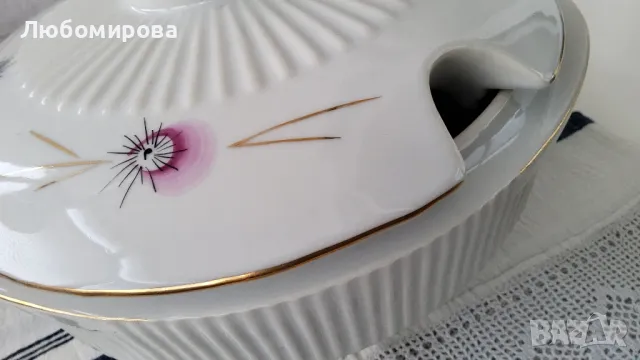 Български порцелан/Чисто нов супник, снимка 4 - Прибори за хранене, готвене и сервиране - 49351357