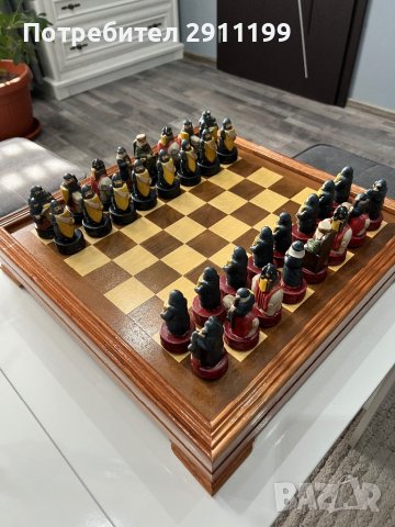 Уникален порцеланов шах, снимка 7 - Шах и табла - 42279526