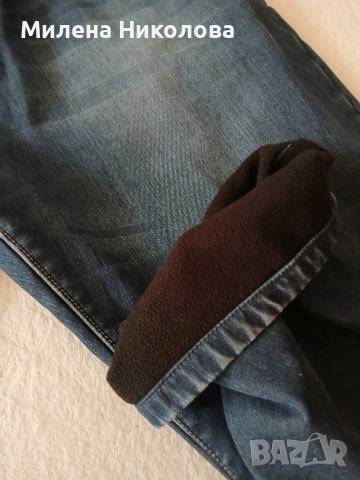 Мъжки дънки ватирани XXL, снимка 3 - Дънки - 53141907