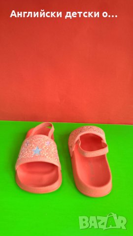 Английски детски сандали-джапанки, снимка 4 - Детски сандали и чехли - 40936363