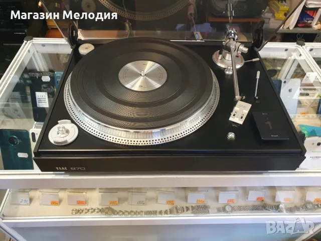 💽📻📀🎶 Грамофон ELAC PC 870 В отлично техническо и визуално състояние., снимка 10 - Грамофони - 47881079