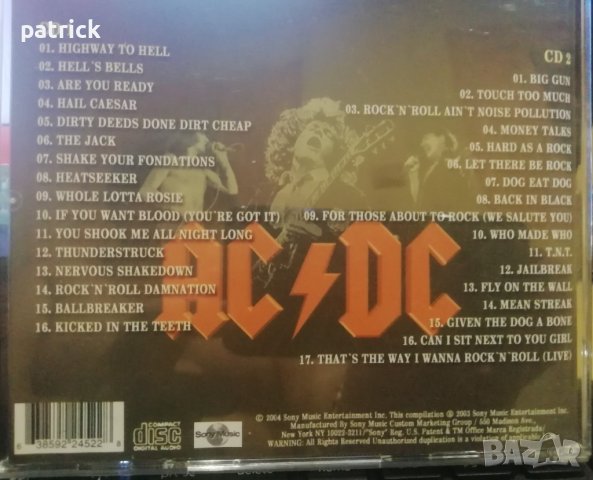 AC/DC, снимка 2 - CD дискове - 40822269