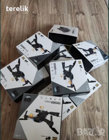 Промо Сгъваем дрон 998 Pro с HD камера, WIFI и приложение за телефона, снимка 18 - Дронове и аксесоари - 39904975