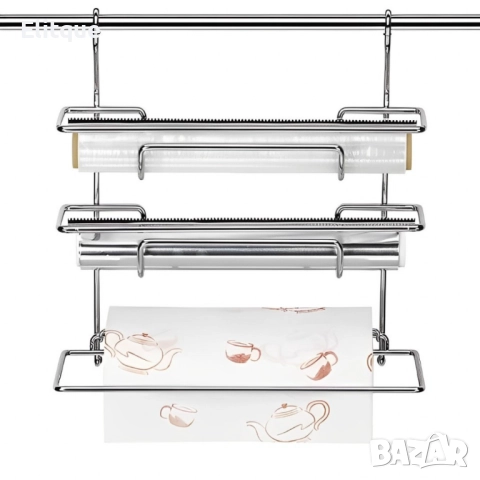 Държач за кухненска хартия - троен 33xH36cm, снимка 5 - Други стоки за дома - 52831840