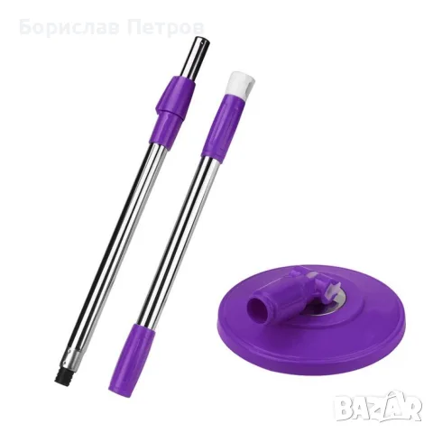 Моп за почистване на под - ламинат - spin mop 360 / Цвят: Според нал. в склада , снимка 8 - Мопове, кофи, четки и метли - 55749054