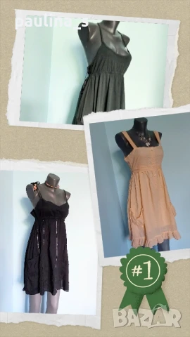 Три различни броя / Памучна плажна рокля "Н&М" Devided, "SisterS point", "Tally Weil" 