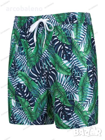 Мъжки летни ваканционни шорти Wonderland floral print, 5цвята - 023, снимка 6 - Къси панталони - 41026172