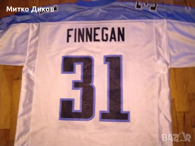 Тенеси Титанс НФЛ на Щатите тениска маркова на Рийбок  №31 Кортланд Финеган размер Л, снимка 12 - Други спортове - 49924049