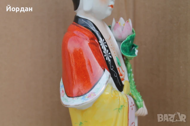 Китайска порцеланова фигура, снимка 15 - Колекции - 50728237