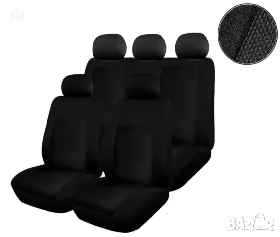 Тапицерия за кола, CAR LINE, Универсален модел, черен, снимка 2 - Аксесоари и консумативи - 49337298