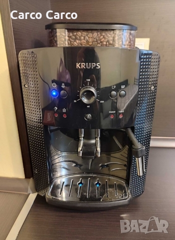 Кафемашина Krups, Espresso Automat Arabica, Espresso machine, 1450W, 15 bar, 1.7l, Black Кафемашина,, снимка 7 - Кафемашини - 35727717