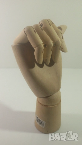 Дървена ръка със стави, артикулирана, снимка 7 - Декорация за дома - 52952315