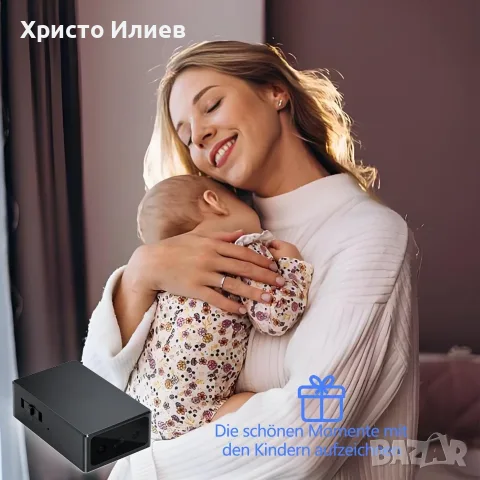 Мини камера за видеонаблюдение HD 1080p без WiFi, снимка 6 - HD камери - 55735709