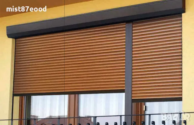 Външни алуминиеви ролетни щори